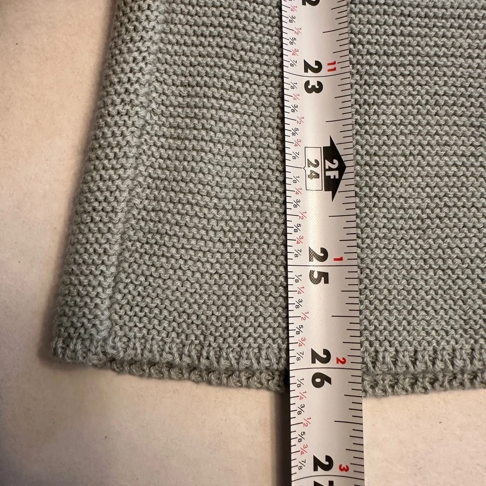 NWT The Normal Brand Helen Wide Leg Pants Size Small Sea Glass Color Waffle Knit - Picture 9 of 11